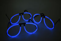 Thumbnail for Blue Glow Stick Eye Glasses- Single Packs