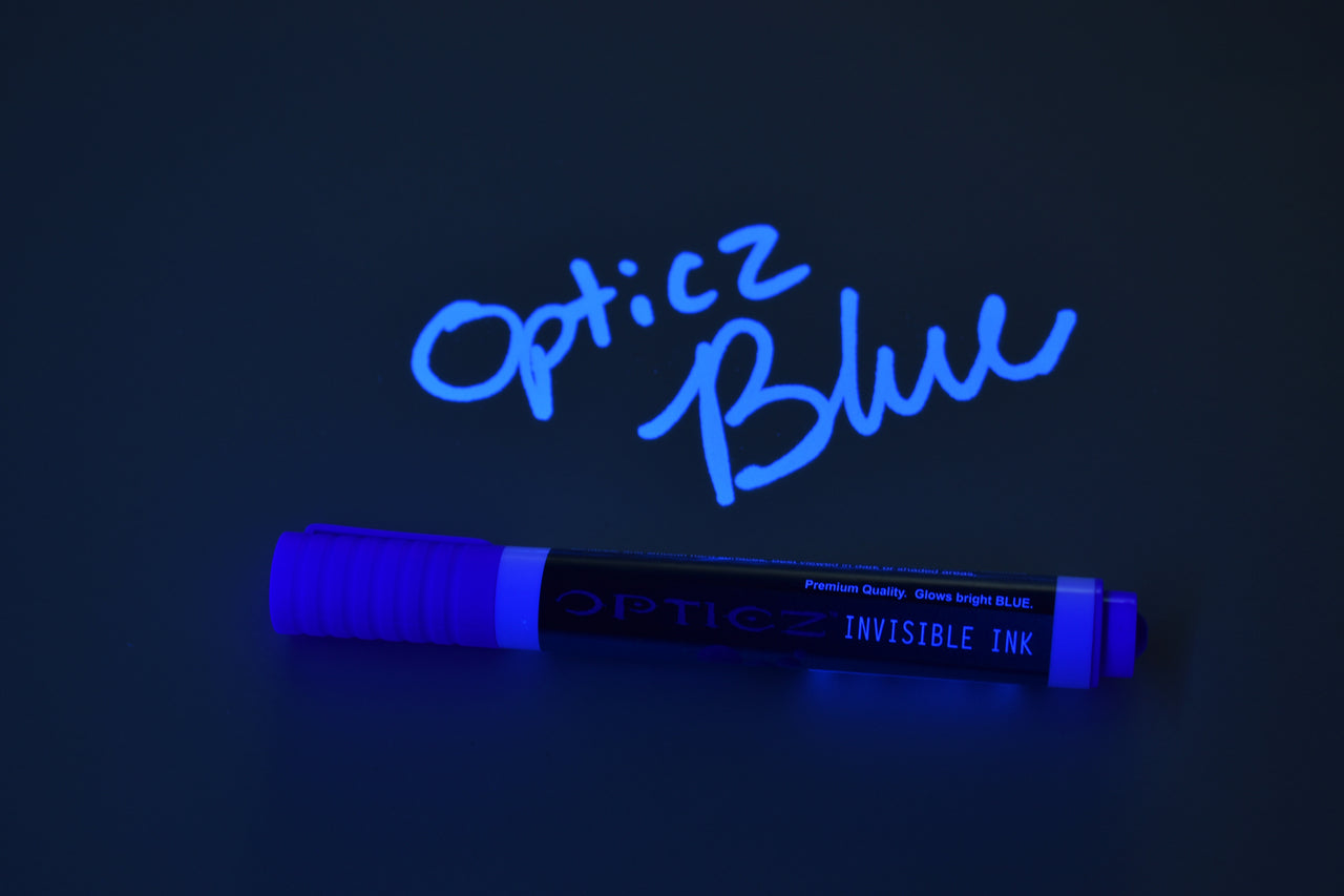 DirectGlow Invisible UV Blacklight Reactive Ink Marker with Separate UV LED  Light