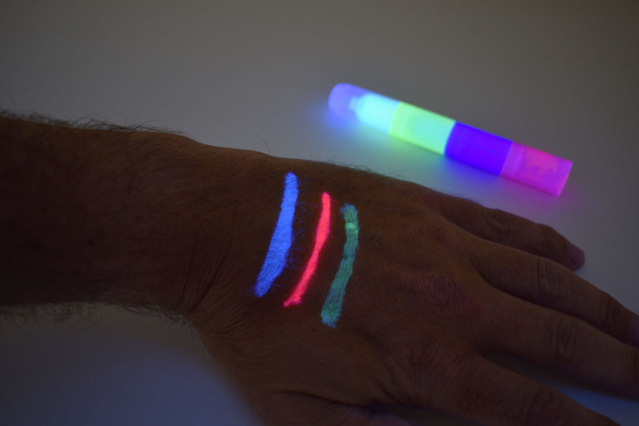 Opticz Jumbo UV Blacklight Reactive Invisible Ink Chisel Tip