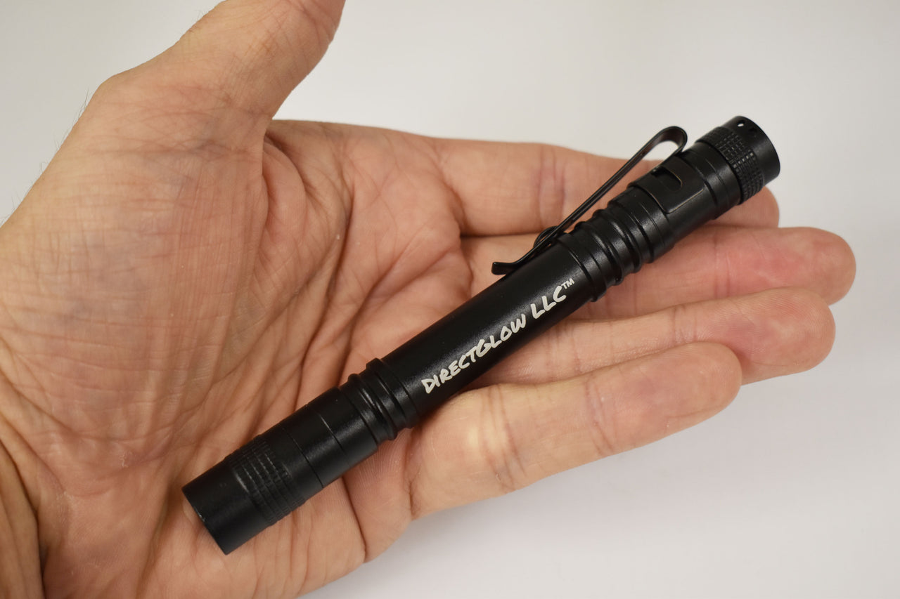 DirectGlow UV Blacklight Flashlight Pen Light 365nm