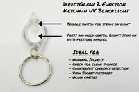 Thumbnail for Multifunction UV Torch LED Keychain Flashlight UltraViolet Blacklight