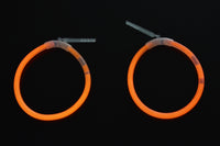 Thumbnail for Orange Glow Stick Hoop Earrings- 50 Pairs