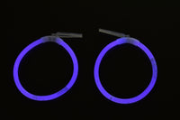 Thumbnail for Purple Glow Stick Hoop Earrings- 50 Pairs