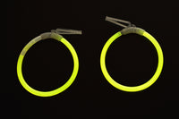 Thumbnail for Yellow Glow Stick Hoop Earrings- 50 Pairs