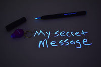 Thumbnail for DirectGlow Invisible UV Ink Marker Pen with Ultraviolet LED Keychain Blacklight