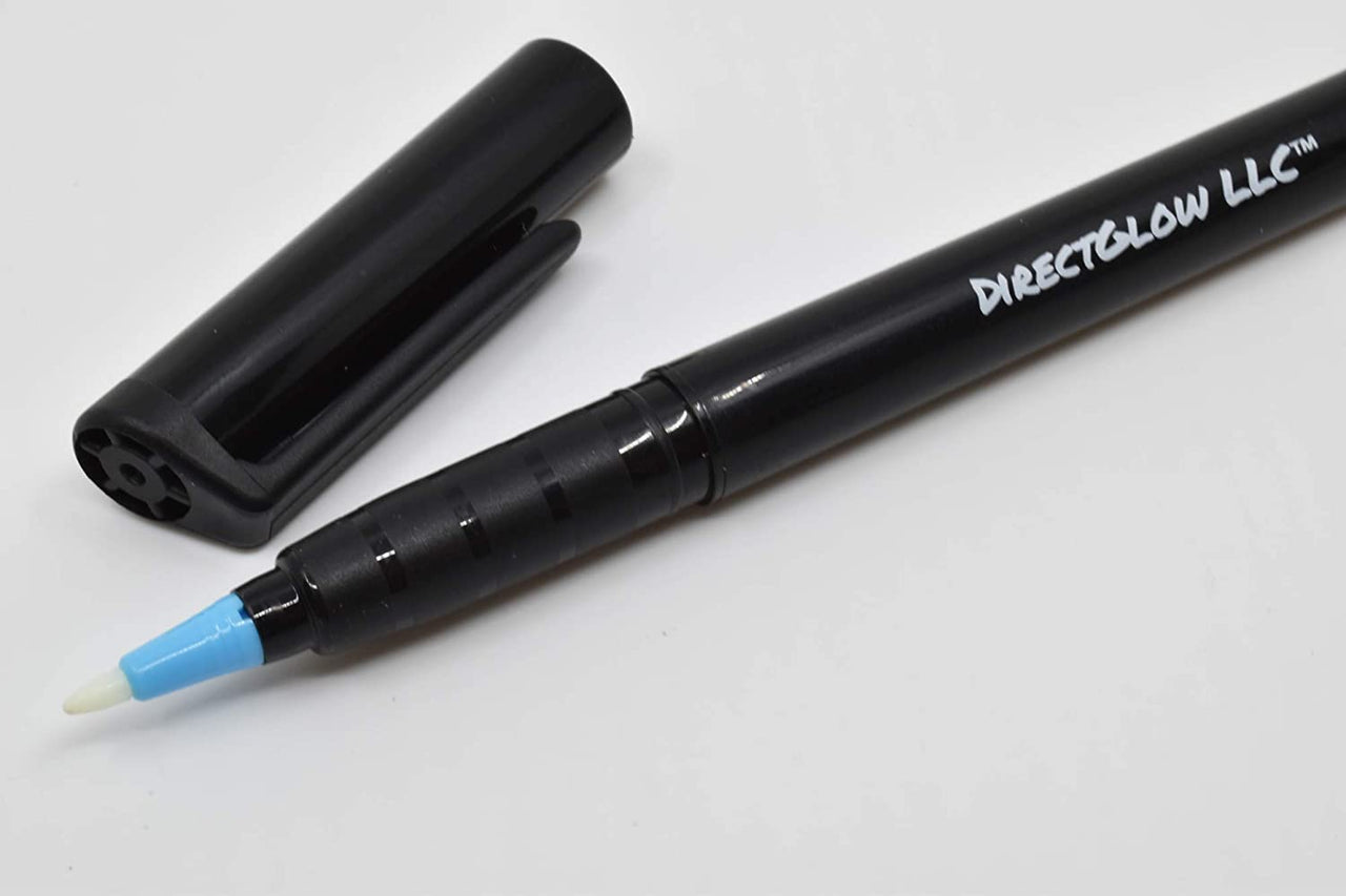 DirectGlow Invisible UV Blacklight Reactive Fine Tip Ink Marker