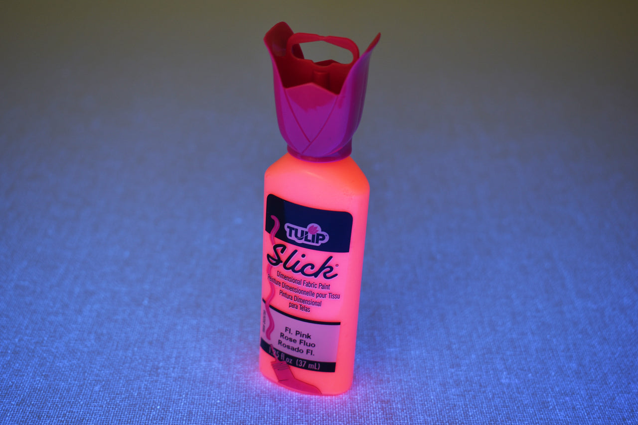 Tulip Slick Fabric Paint: Neon, 6 pack