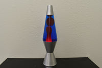 Thumbnail for 14.5 inch 20oz Lava Brand Motion Lamp Blue Liquid Red Wax Retro Home Kids Decor