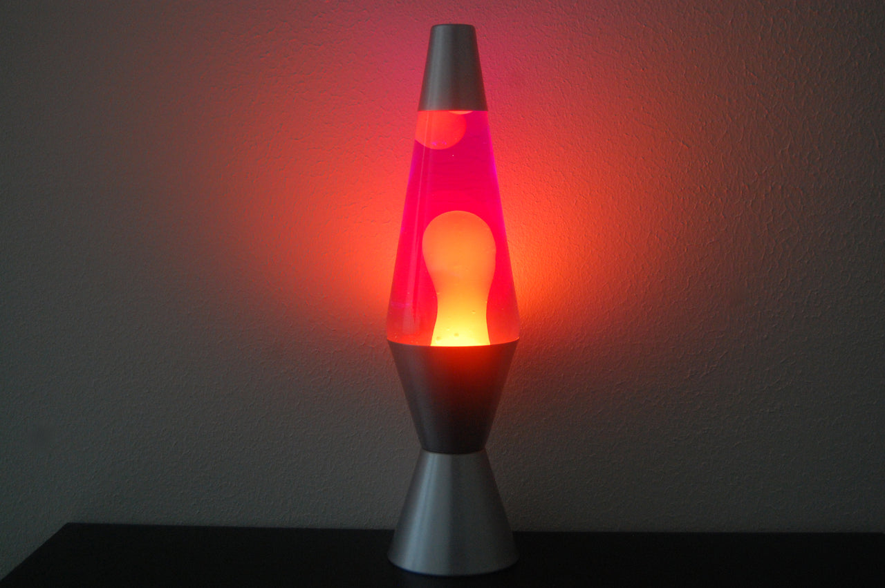 14.5 inch 20oz Lava Brand Motion Lamp Purple Liquid Yellow Wax Retro H –  DirectGlow LLC