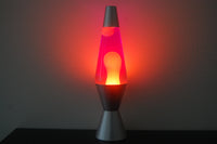 Thumbnail for 14.5 inch 20oz Lava Brand Motion Lamp Purple Liquid Yellow Wax Retro Home Decor