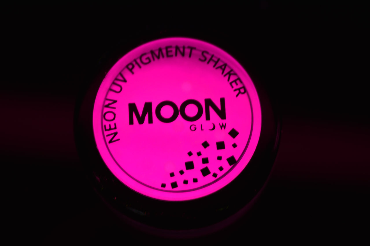 Moon Glow Intense UV Blacklight Makeup Pigment Shakers