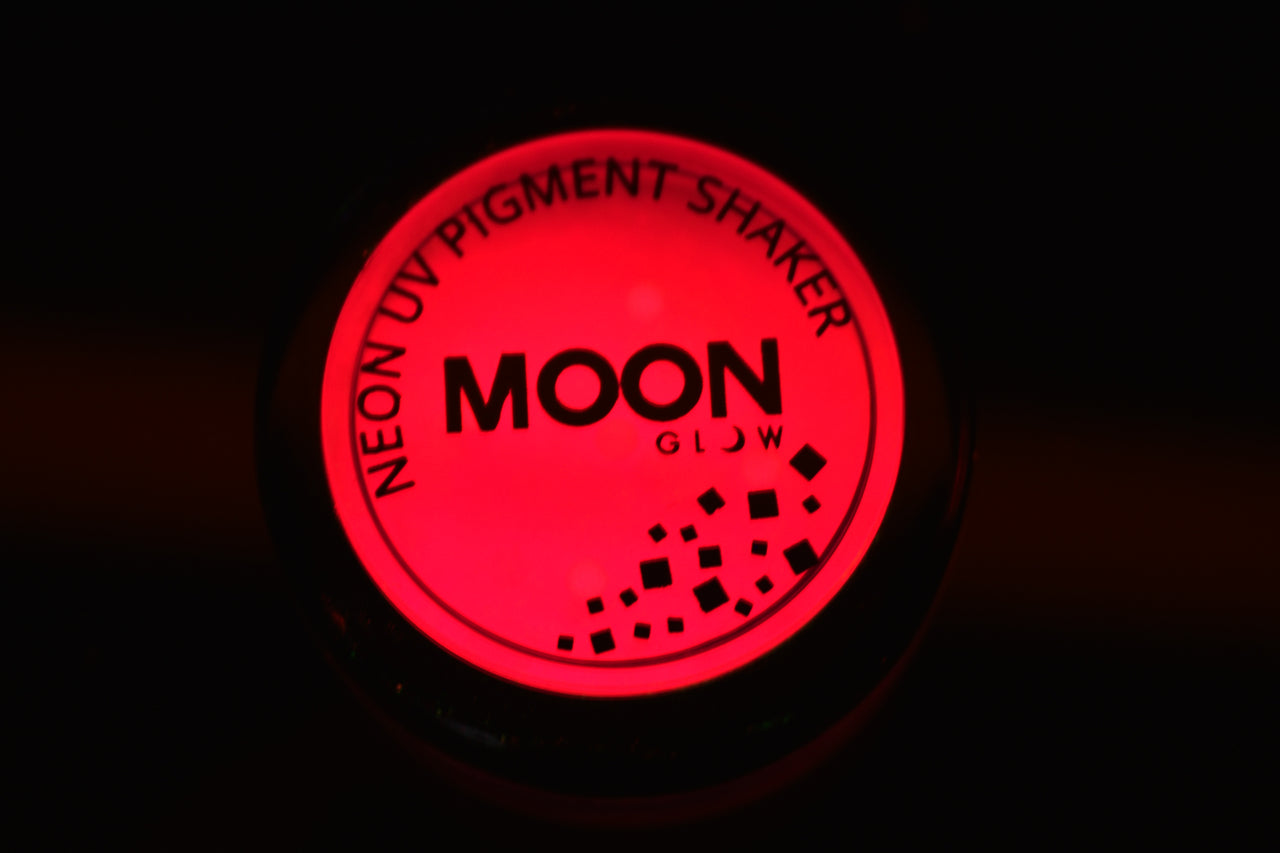 Moon Glow Intense UV Blacklight Makeup Pigment Shakers