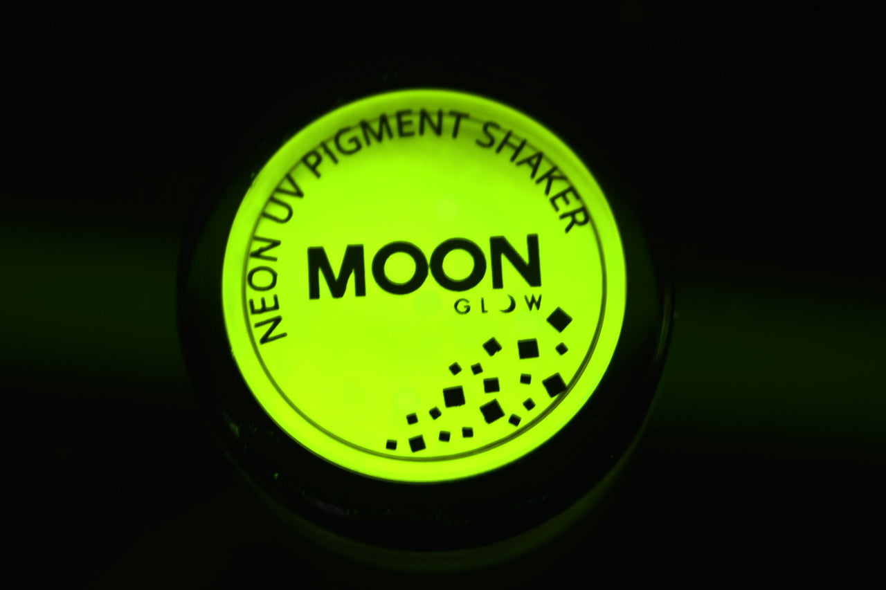 Moon Glow Intense UV Blacklight Makeup Pigment Shakers