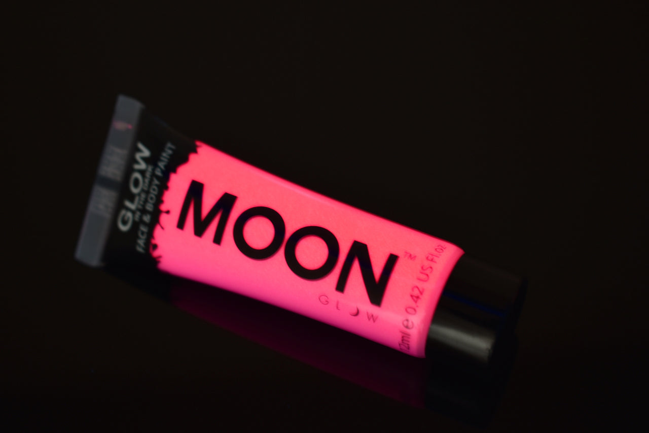 Moon Creations Face & Body Paint 12ml, Pink