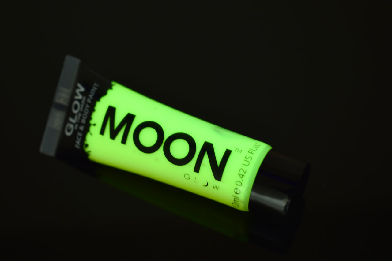 Moon Glow Luminous Glow in the Dark Face & Body Paint – DirectGlow LLC