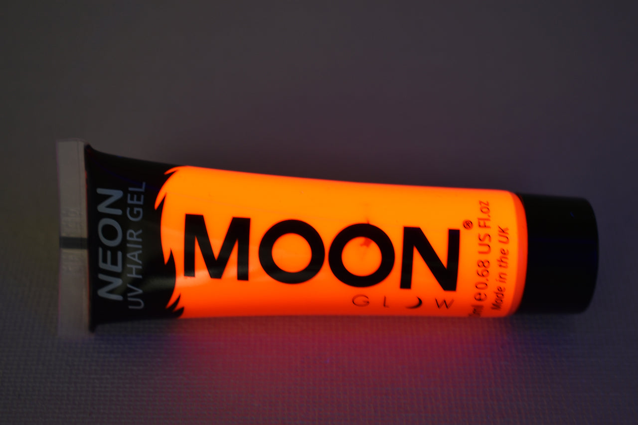 Moon Glow Intense UV Blacklight Hair Gel