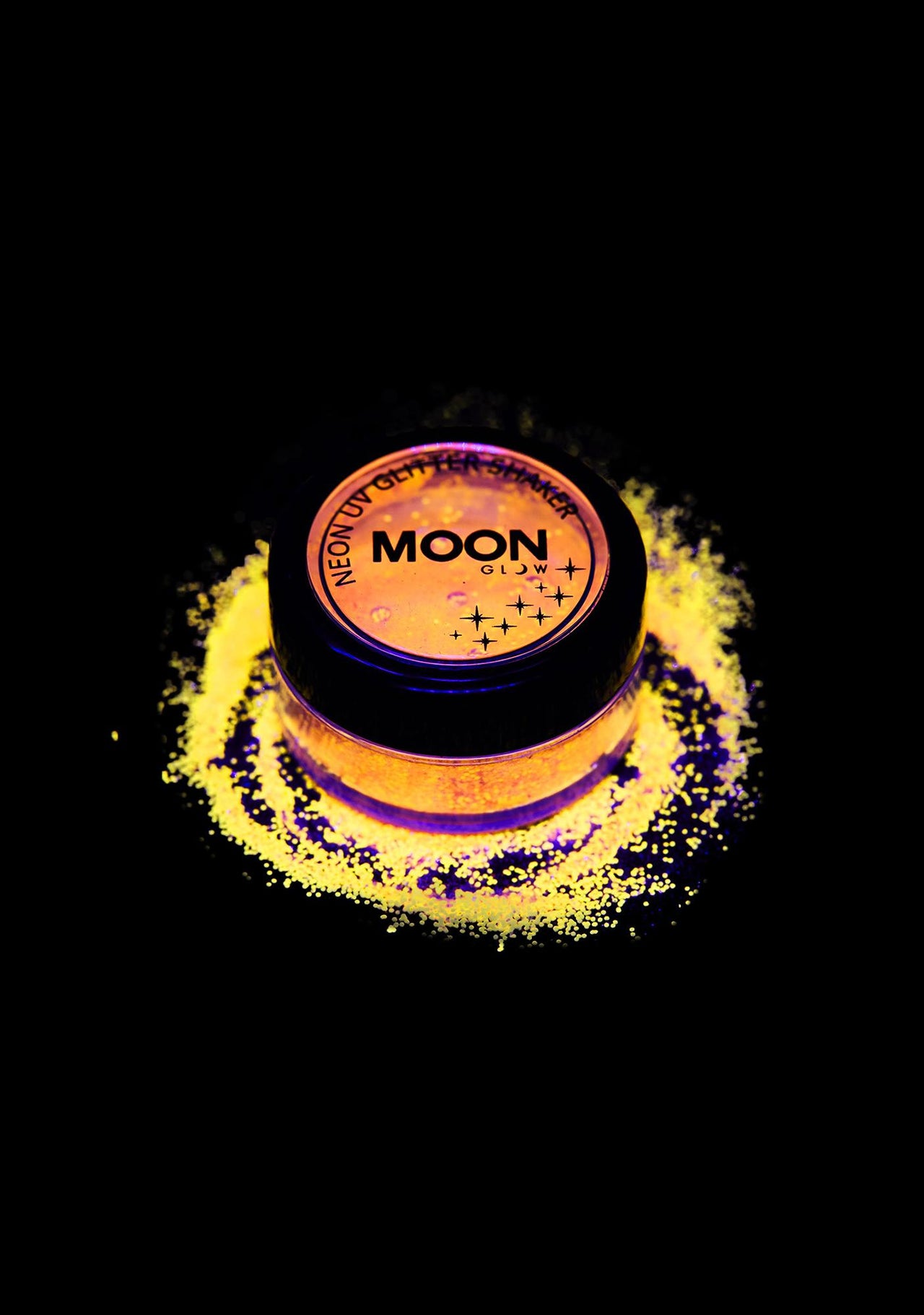 Moon Glow Intense UV Blacklight Face and Body Glitter Shaker