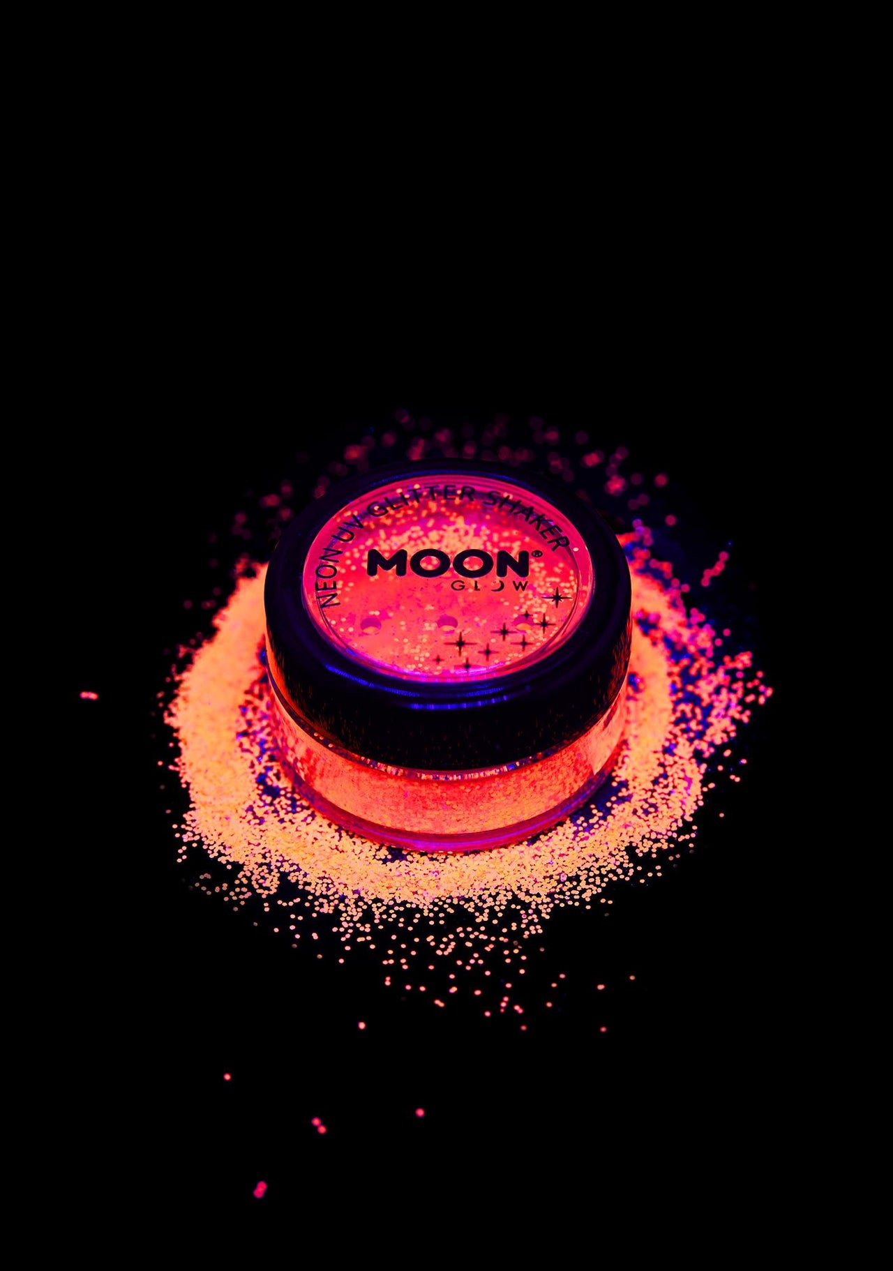 Moon Glow Intense UV Blacklight Face and Body Glitter Shaker