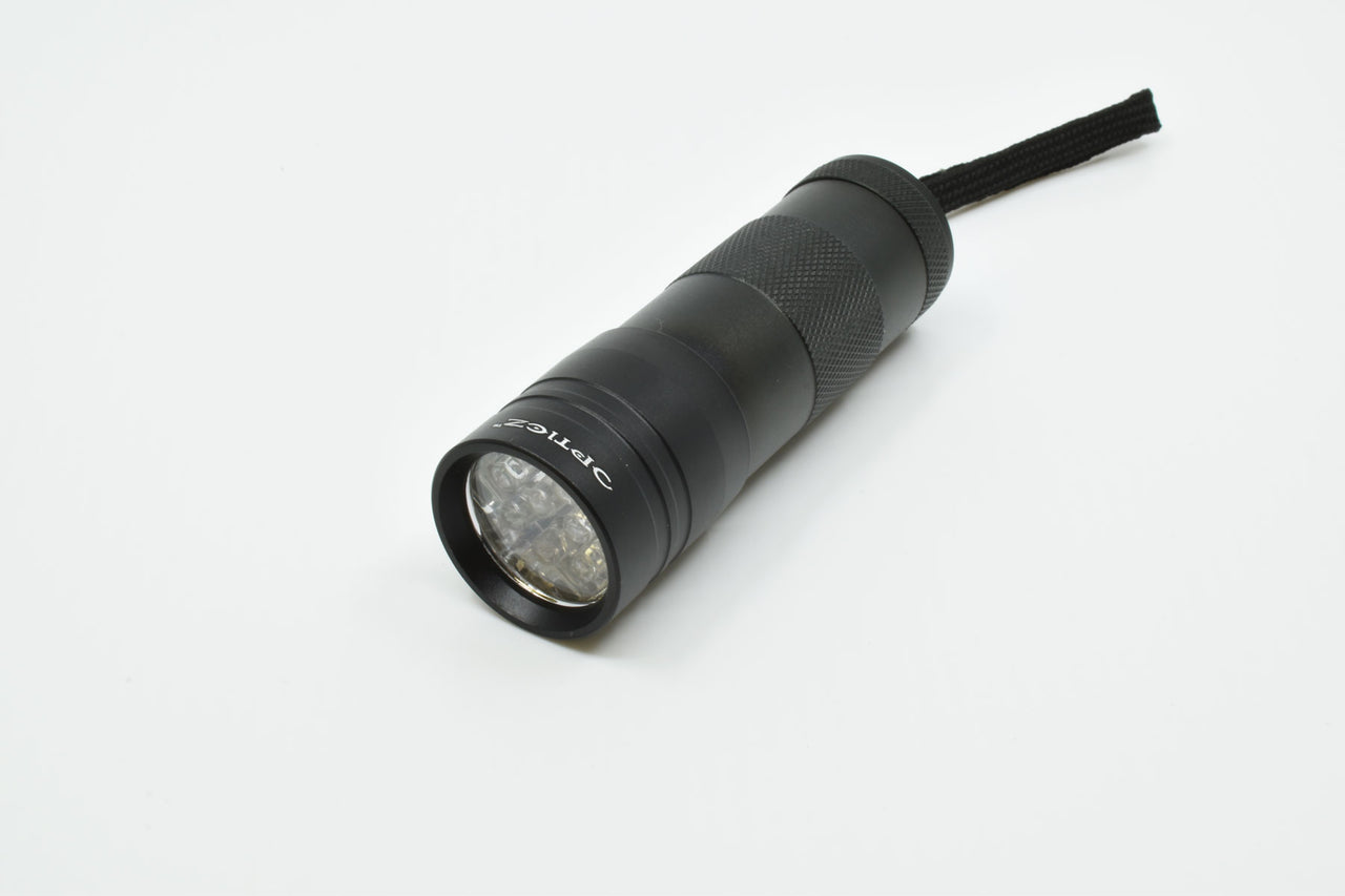 Opticz UV Blacklight Flashlight 12 LED 395nm