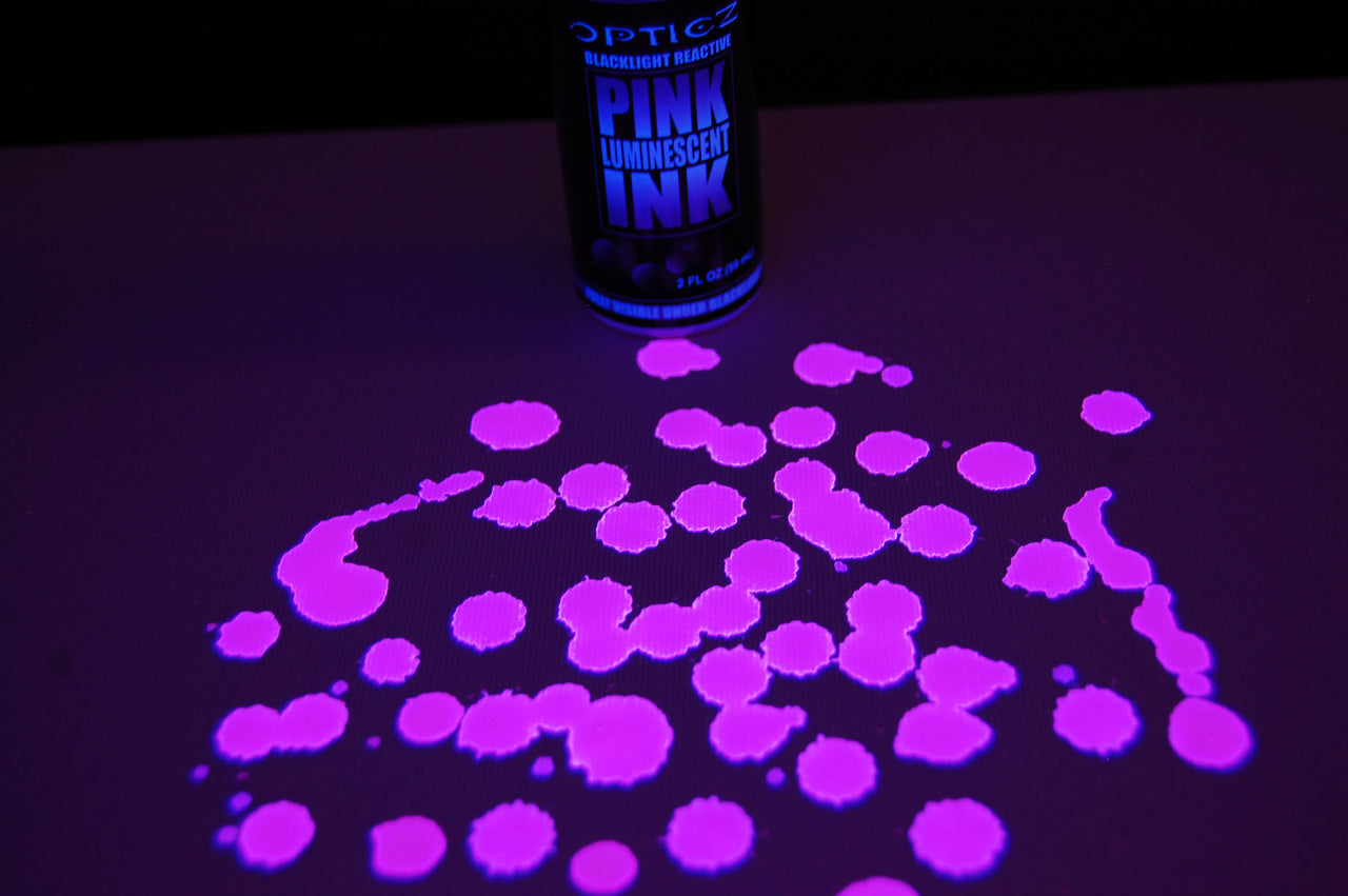 Opticz Daytime Visible UV Blacklight Reactive Luminescent Skin Safe Ink