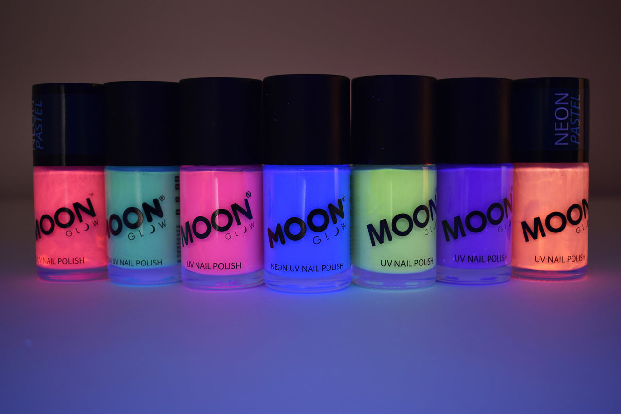 Moon Glow UV Blacklight Reactive Pastel Nail Polish