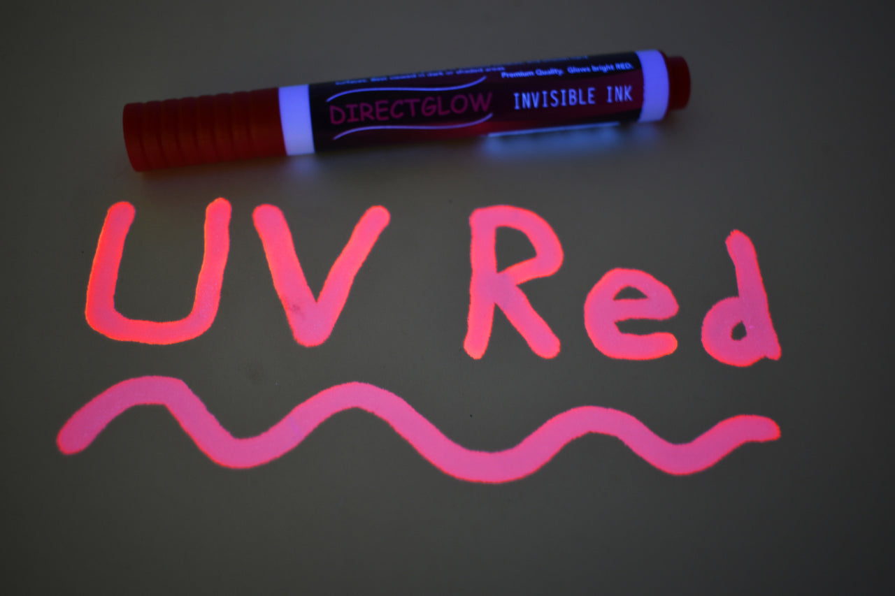 DirectGlow XL Invisible UV Blacklight Reactive Large Tip Ink Marker
