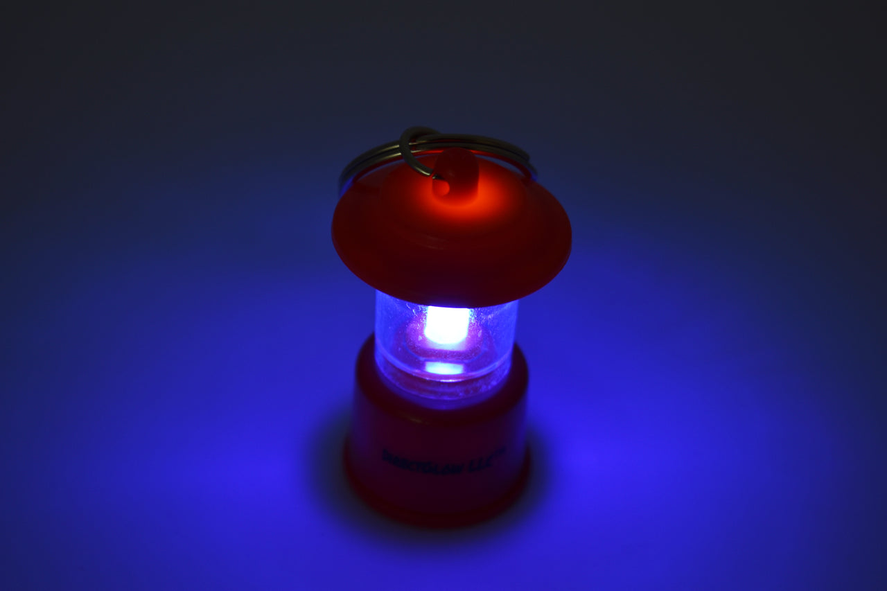 Lantern UV Torch LED Keychain Flashlight UltraViolet Blacklight