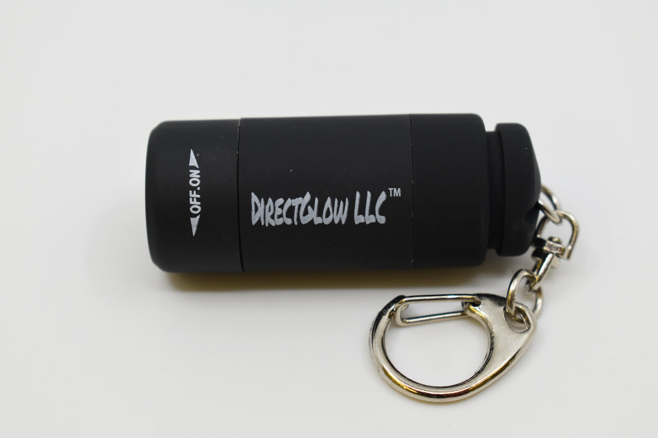 USB UV Torch LED Keychain Blacklight Rechargeable Flashlight