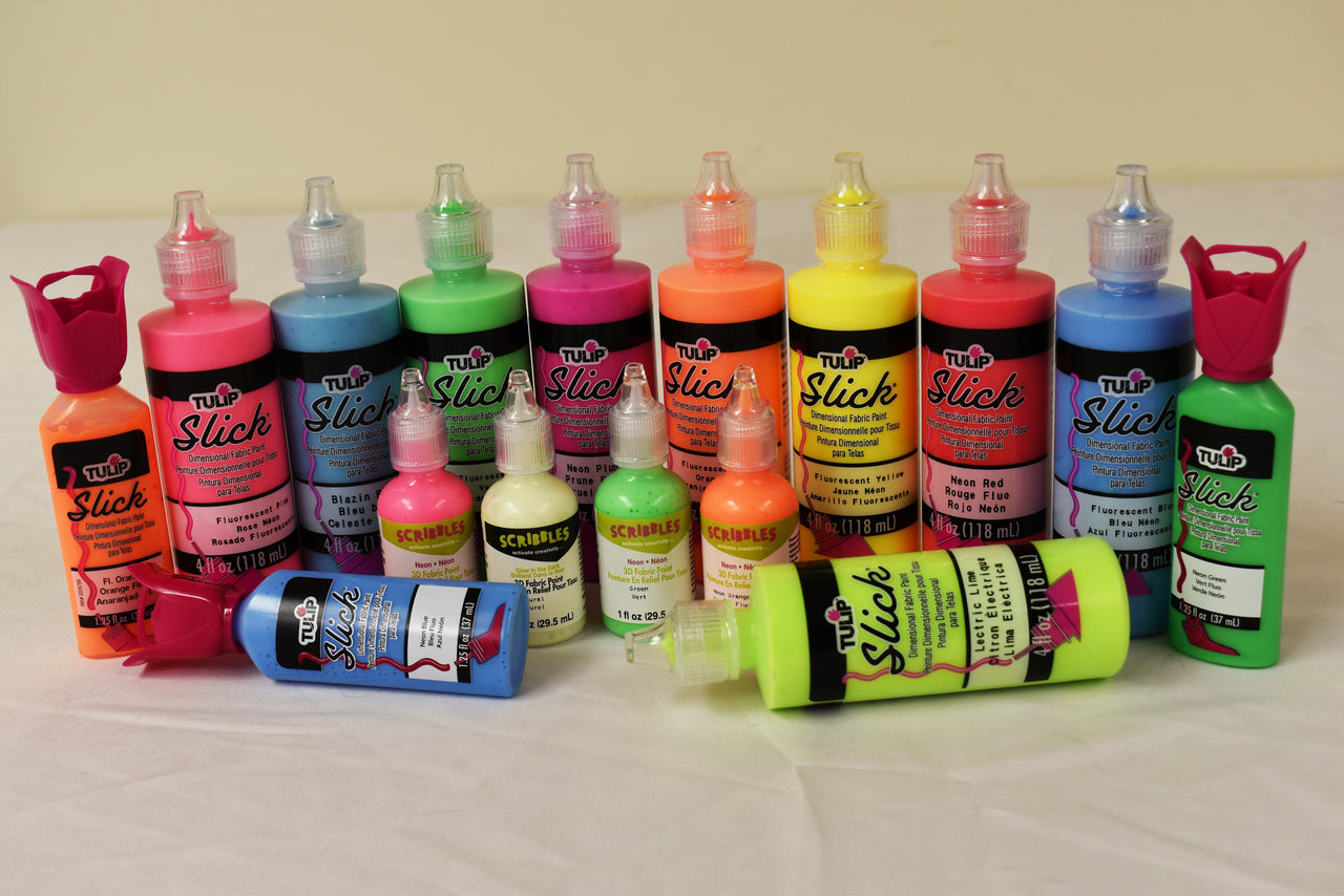 How To Activate Puffy & Glow Dimensional Fabric Paint