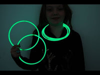 Premium Jumbo Green Glow Necklaces- 50 per package
